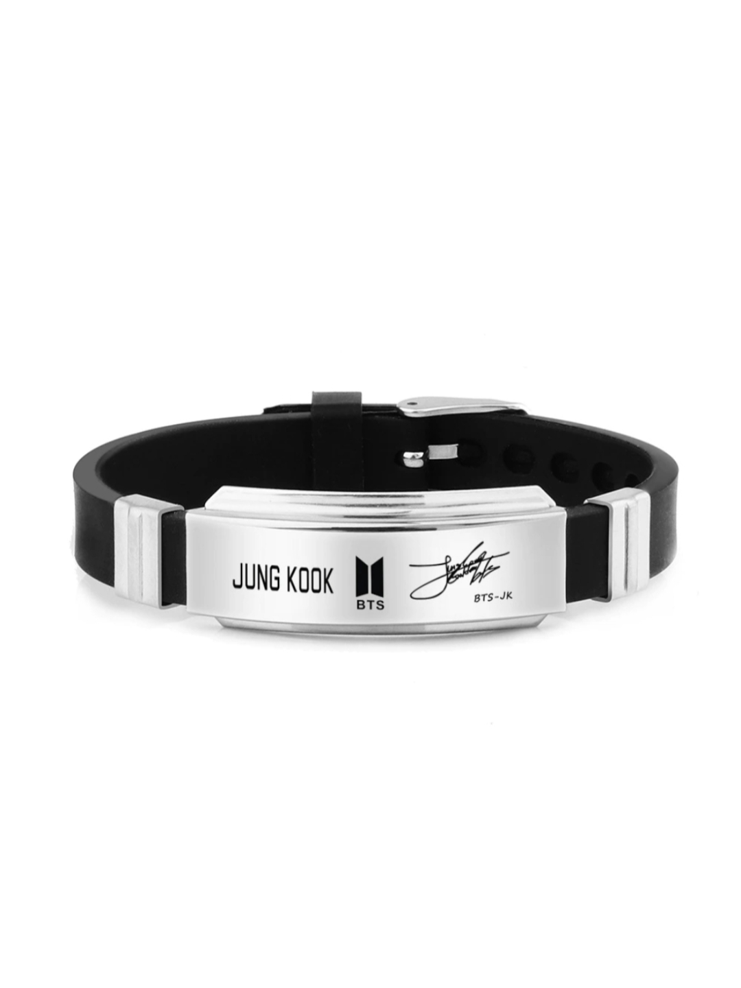 YouBella Jewellery Stylish Celebrity Wear Handmade Bracelet for Men and Boys (Black)