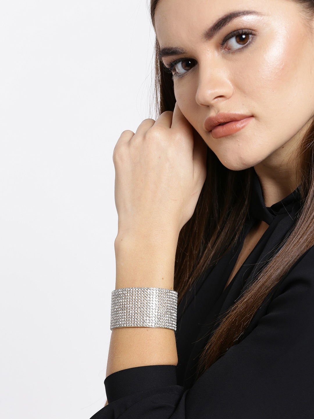 YouBella Jewellery Gold & Silver Plated Bracelet Combo for Girls and Women