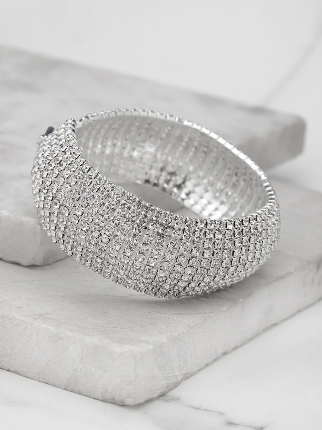 YouBella Jewellery Gold & Silver Plated Bracelet Combo for Girls and Women