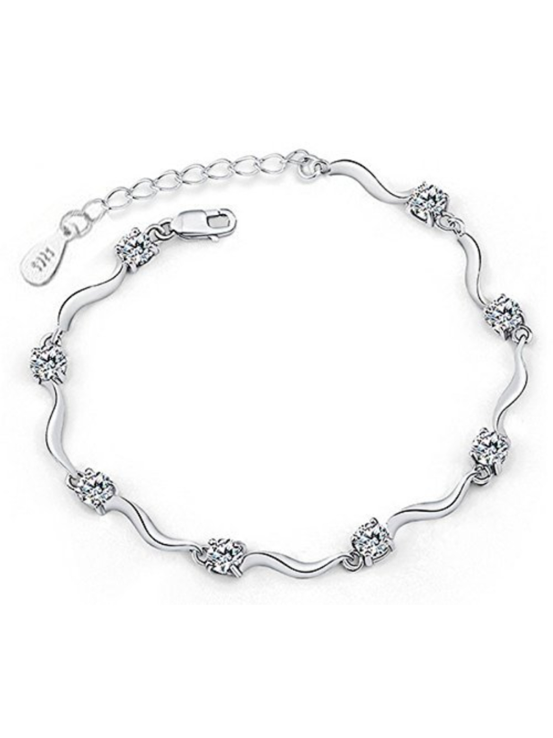 YouBella Jewellery Silver Plated  Bracelet Combo for Girls and Women