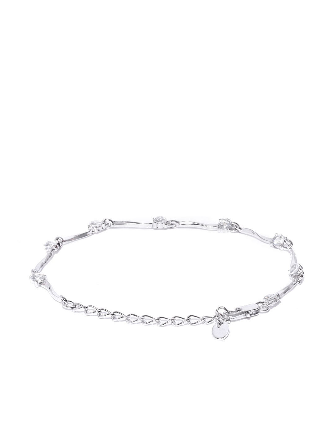 YouBella Jewellery Silver Plated  Bracelet Combo for Girls and Women