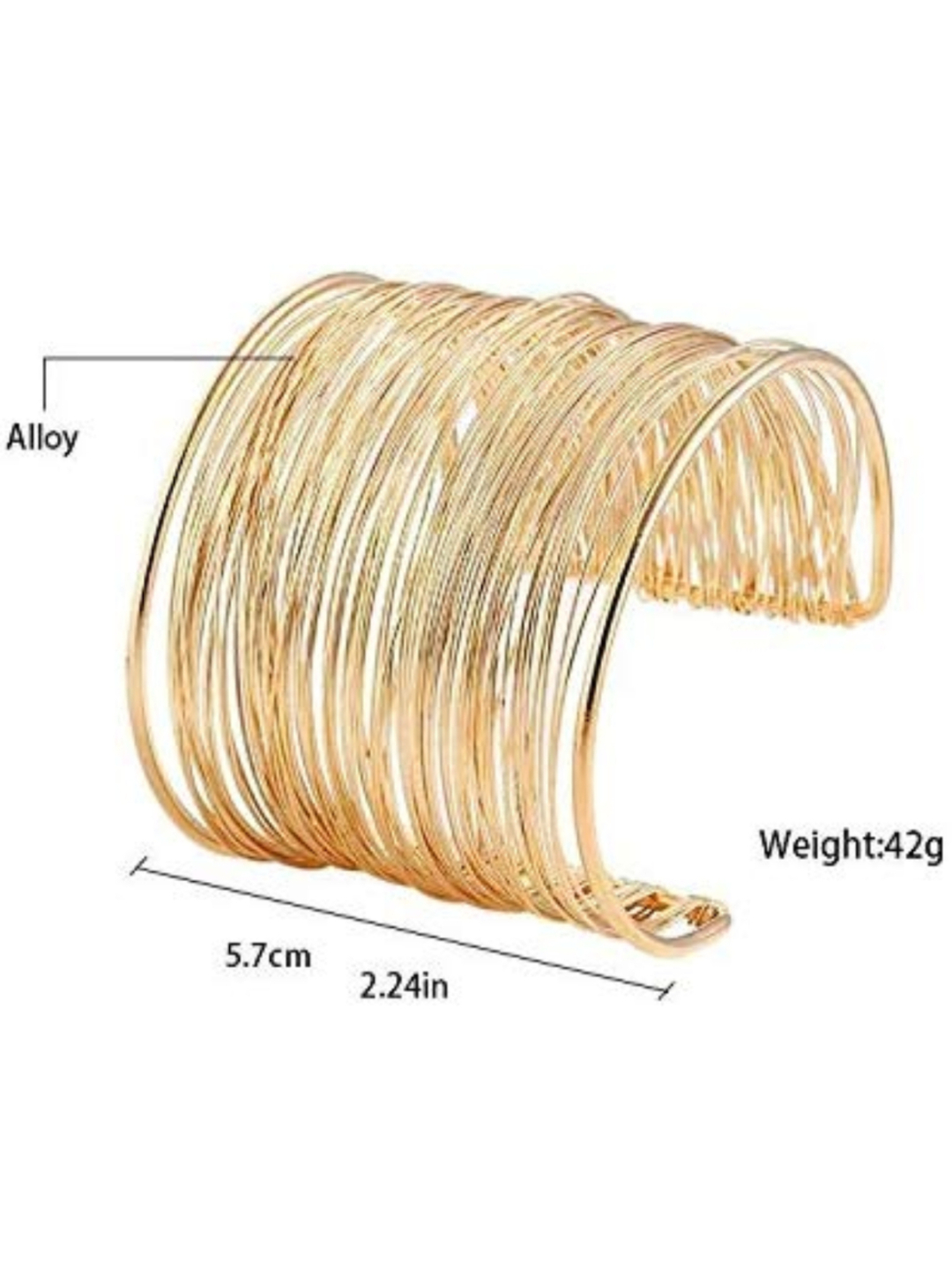 YouBella Jewellery Gold Plated Cuff Bracelet Combo for Girls and Women