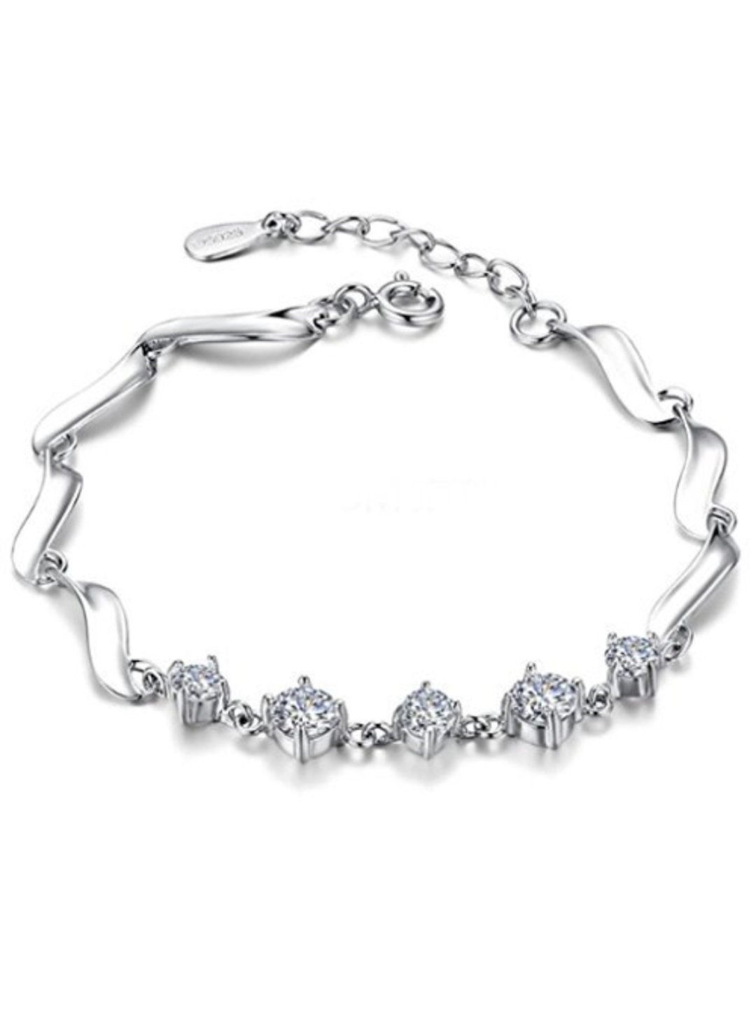 YouBella Jewellery Silver Plated  Bracelet Combo for Girls and Women