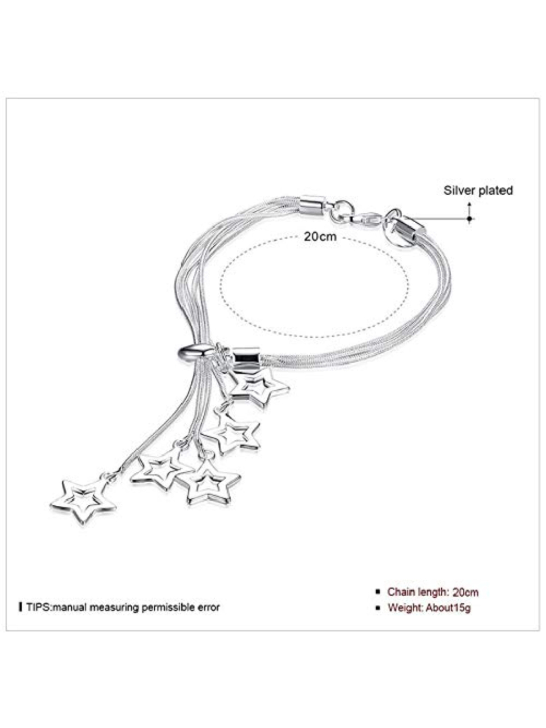 YouBella Jewellery Silver Plated  Bracelet Combo for Girls and Women