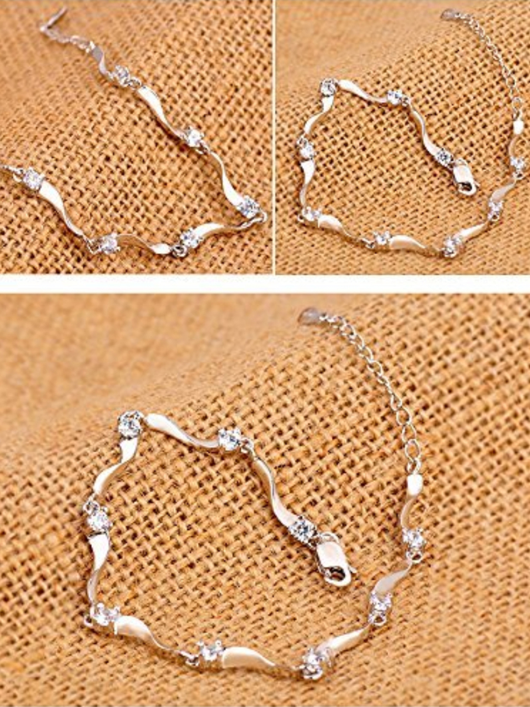 YouBella Jewellery Gold & Silver Plated Bracelet Combo for Girls and Women