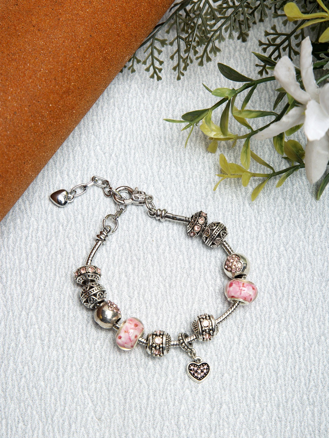 YouBella Jewellery Gold & Silver Plated Bracelet Combo for Girls and Women
