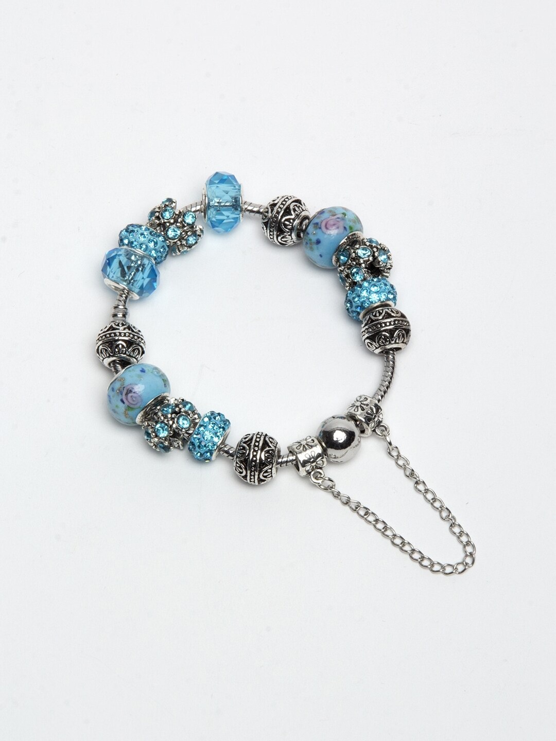 YouBella Jewellery Gold & Silver Plated Bracelet Combo for Girls and Women
