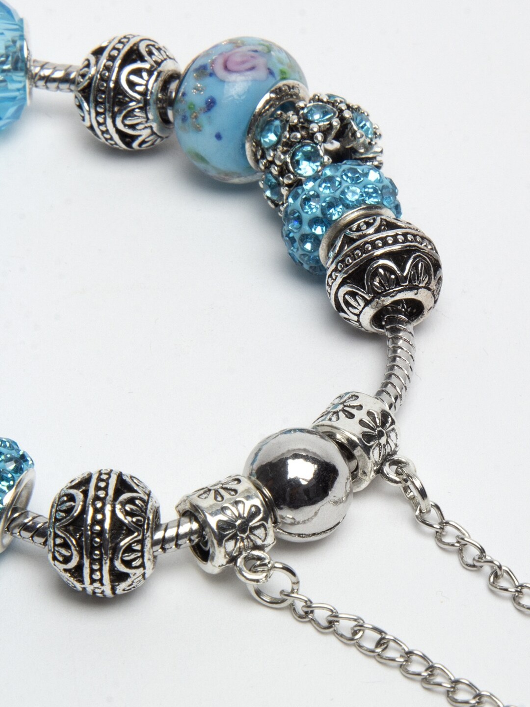 YouBella Jewellery Gold & Silver Plated Bracelet Combo for Girls and Women