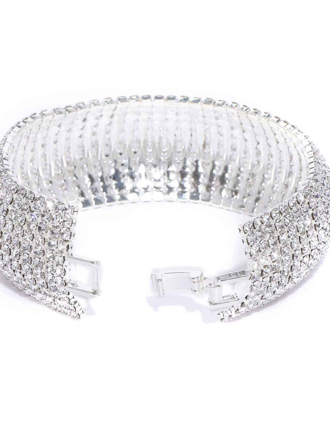 YouBella Jewellery Gold & Silver Plated Bracelet Combo for Girls and Women