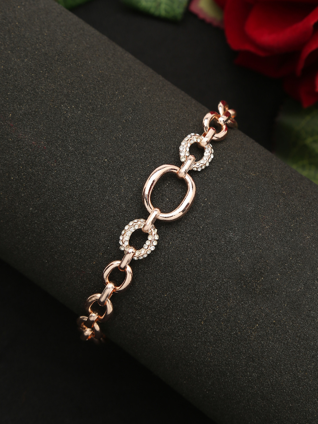 YouBella Jewellery Stylish Gold Plated Bracelet for Girls and Women