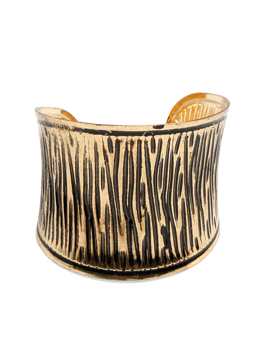 YouBella Jewellery Gold Plated Cuff Bracelet Bangle for Girls and Women (Style 1)