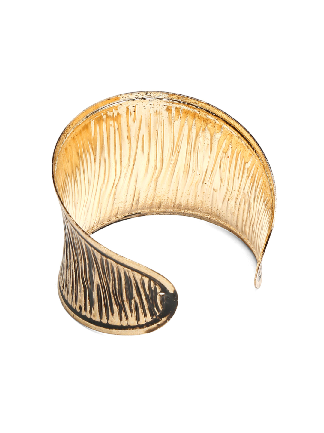 YouBella Jewellery Gold Plated Cuff Bracelet Bangle for Girls and Women (Style 1)