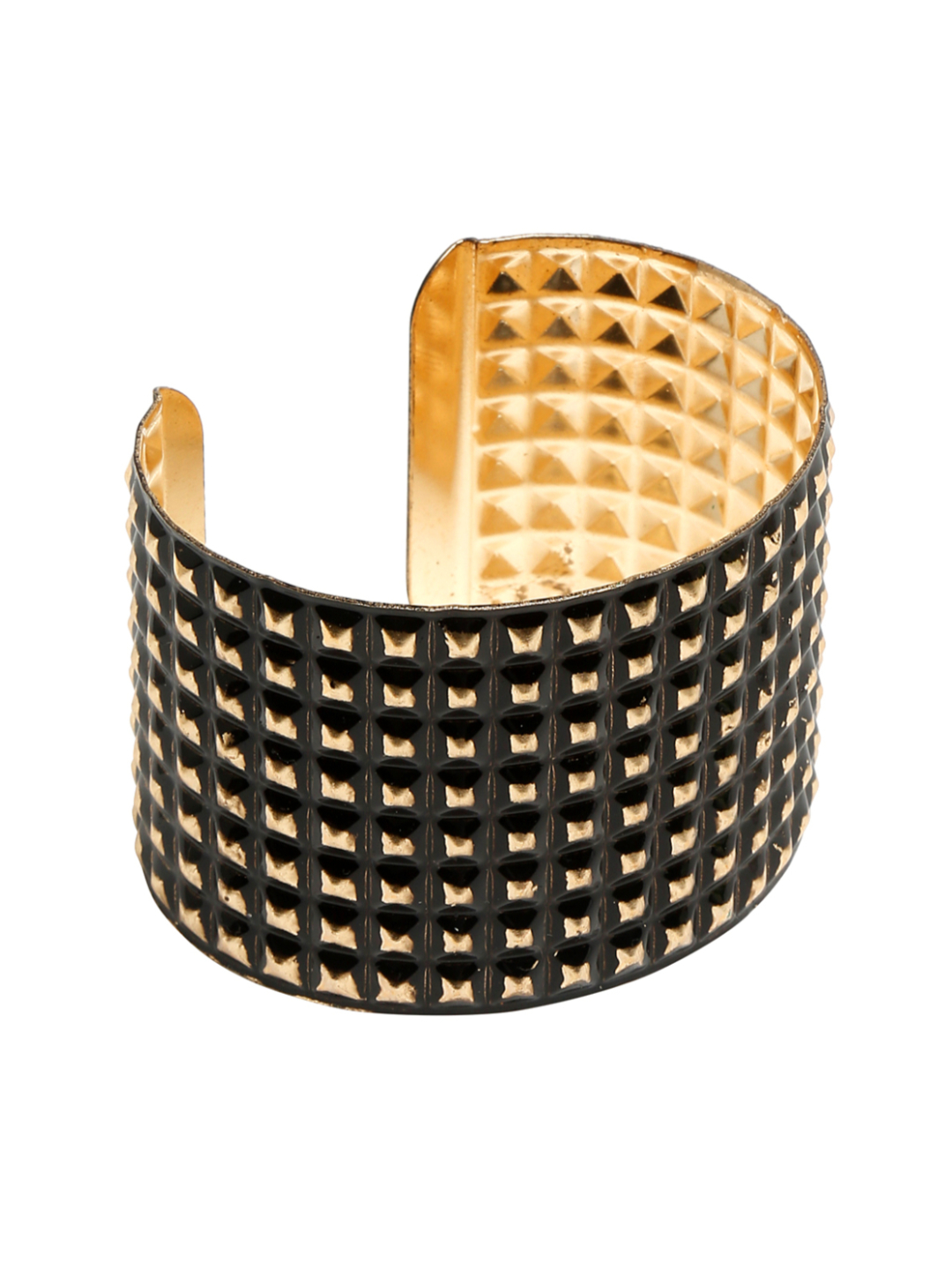 YouBella Jewellery Gold Plated Cuff Bracelet Bangle for Girls and Women (Style 2)