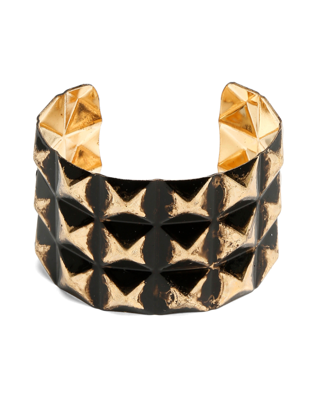 YouBella Jewellery Gold Plated Cuff Bracelet Bangle for Girls and Women (Style 3)