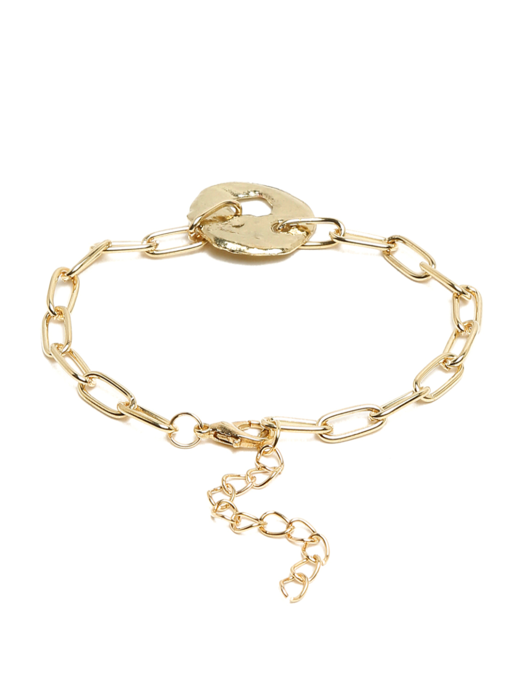 YouBella Jewellery Silver Plated Charm Bracelet Bangle for Girls and Women (Style 3)