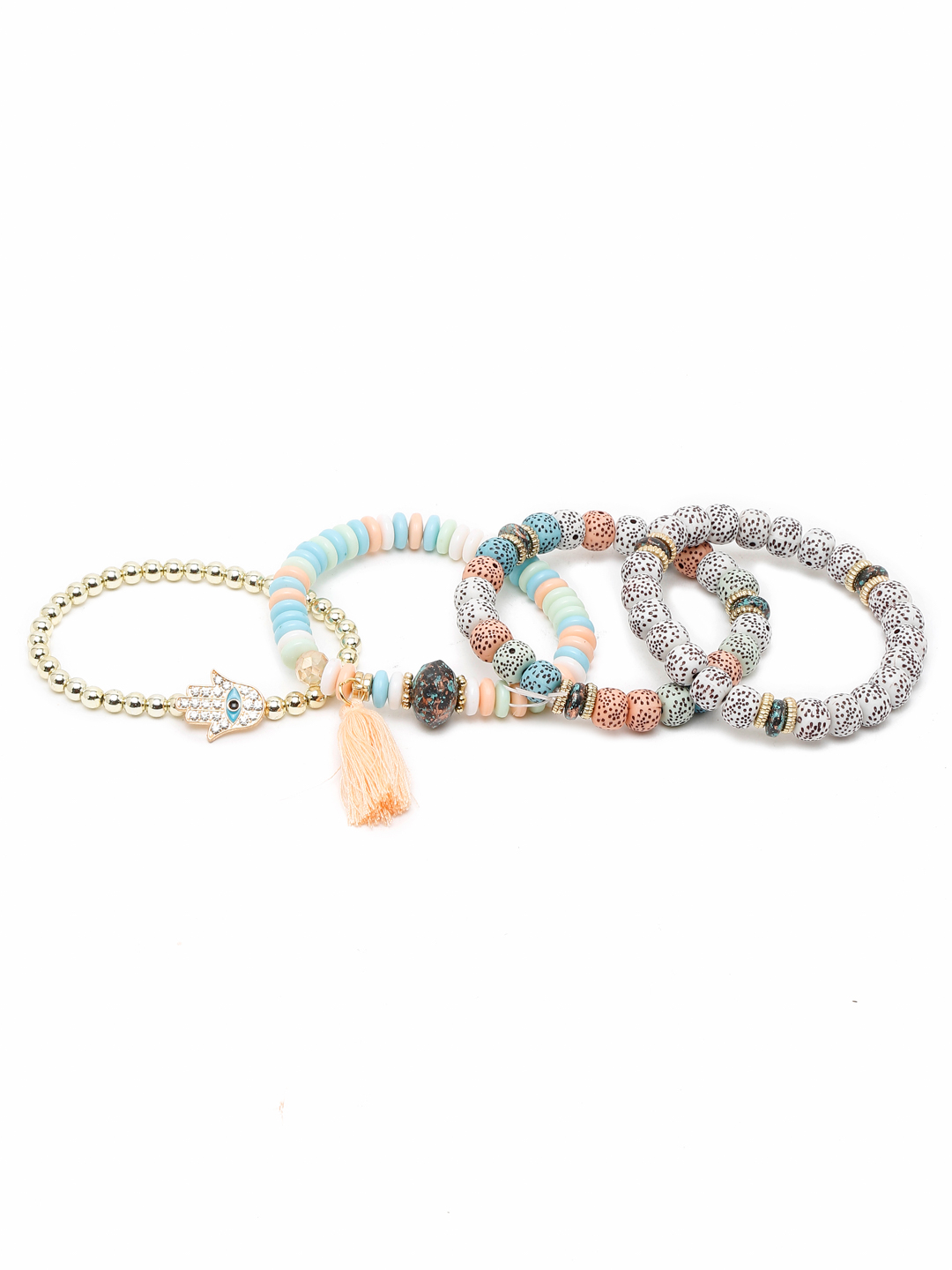 YouBella Jewellery Stylish Multicolor Bracelets for Girls and Women