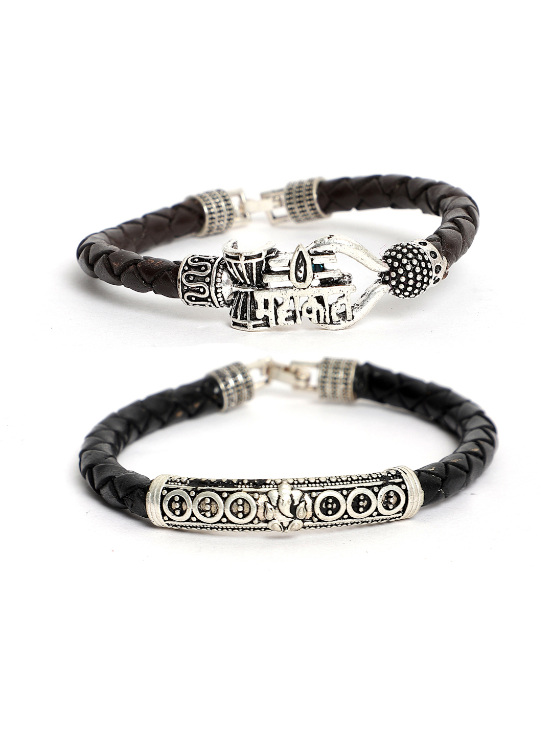 YouBella Jewellery Celebrity Inspired Bracelets Combo for Men and Boys