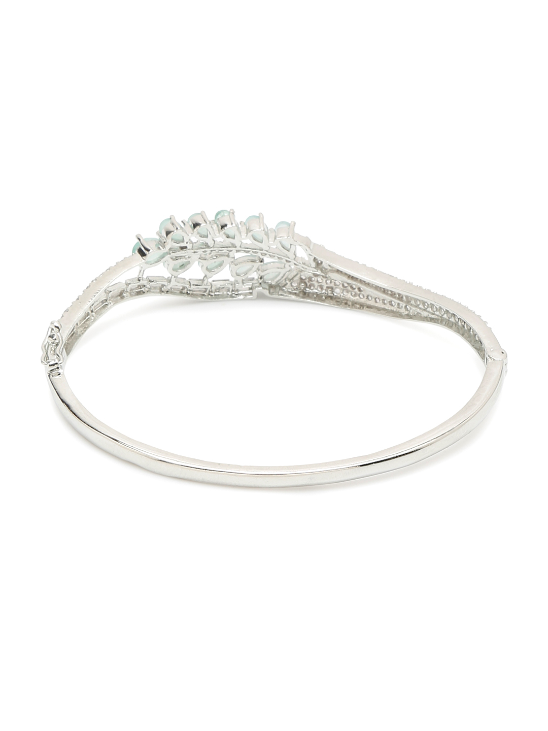 YouBella Jewellery for women Celebrity Inspired American Diamond Studded Bracelet for Girls and Women (Style 1)