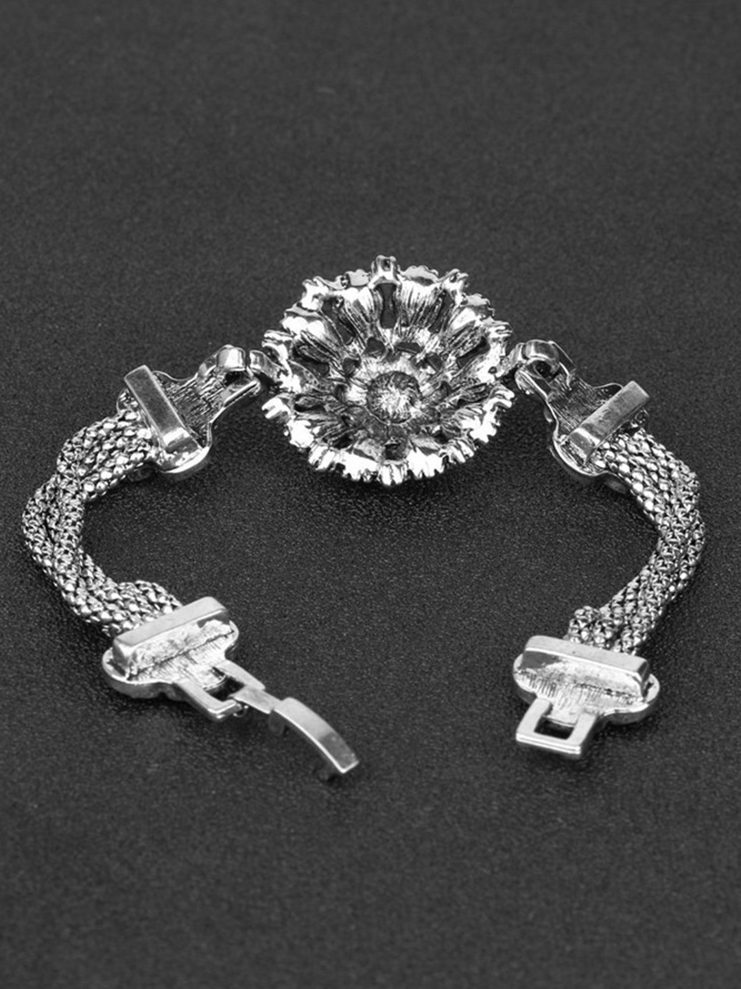 YouBella Jewellery for Women Celebrity Inspired Gold Plated Bracelet Bangle for Girls and Women (Multi-Color)