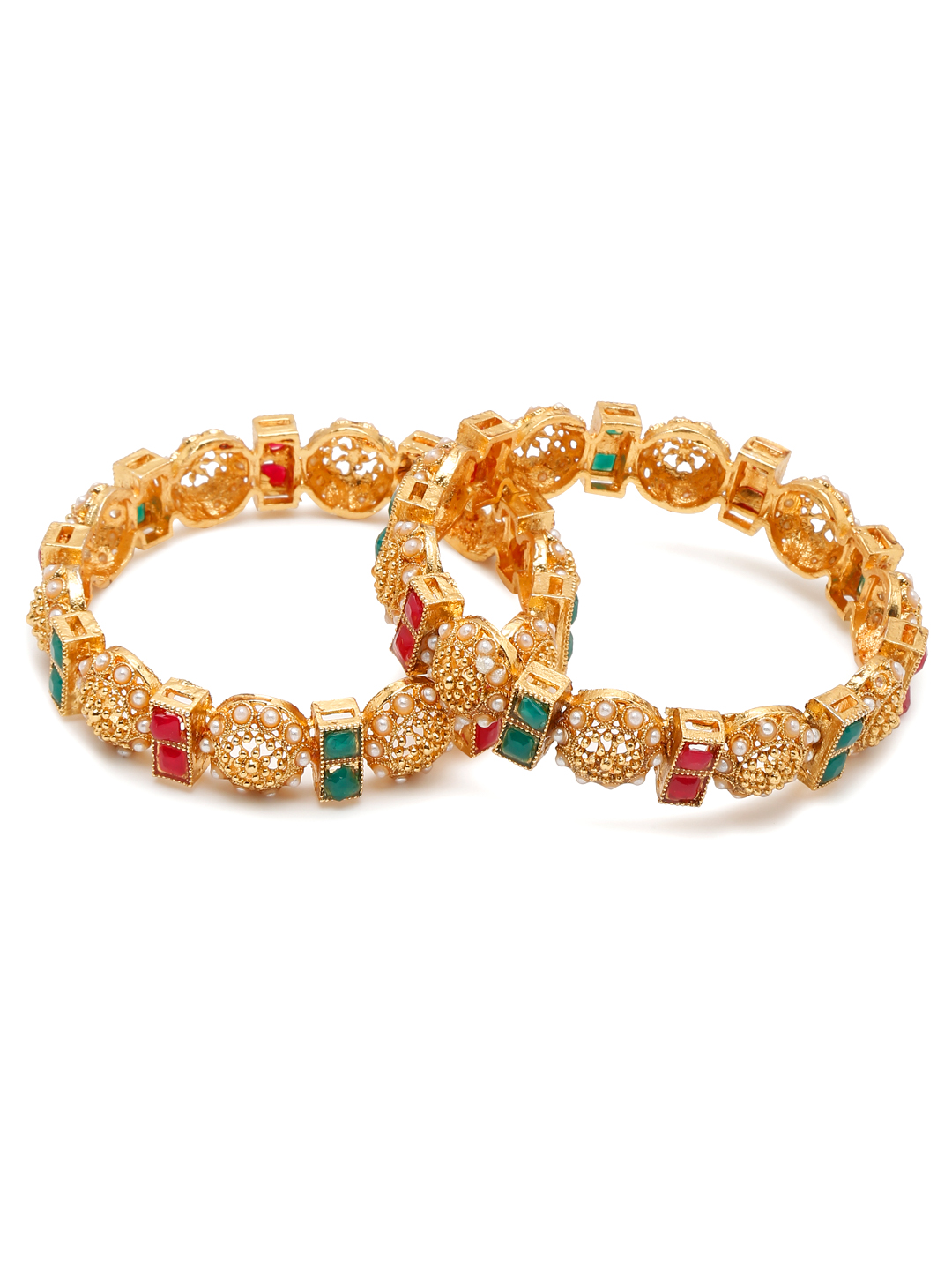 YouBella Jewellery for Women Gold Plated Bracelet Bangles for Women