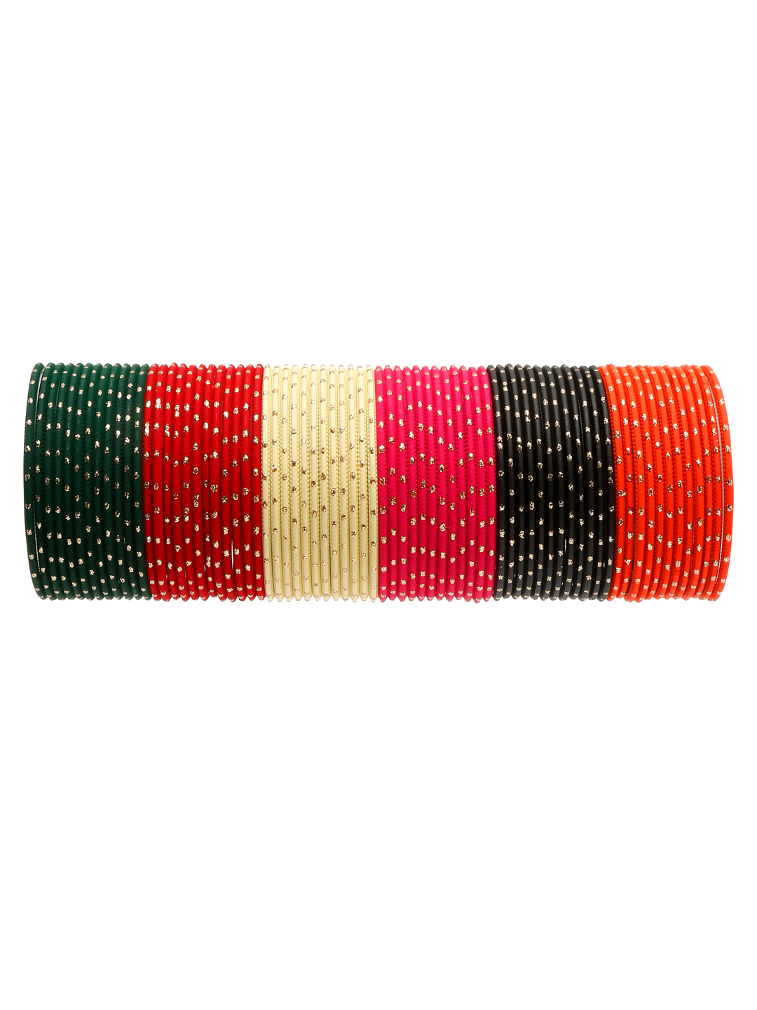 YouBella Jewellery for Women Multi-Color Bangles Set of 72 Bangles for Women and Girls