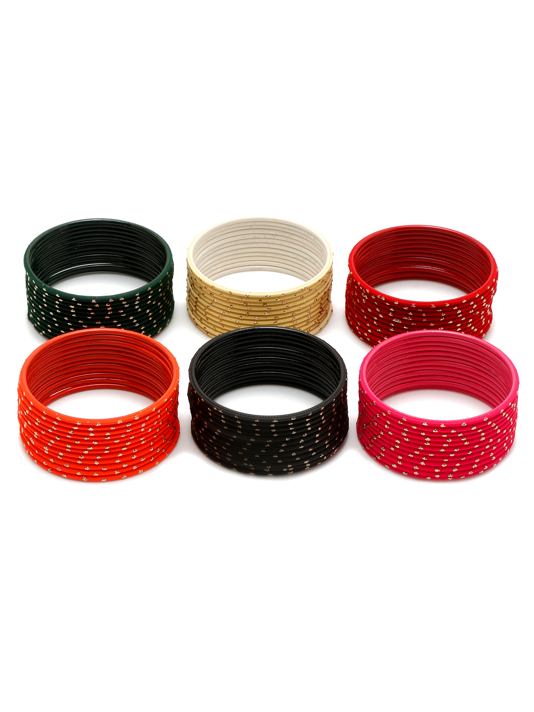 YouBella Jewellery for Women Multi-Color Bangles Set of 72 Bangles for Women and Girls