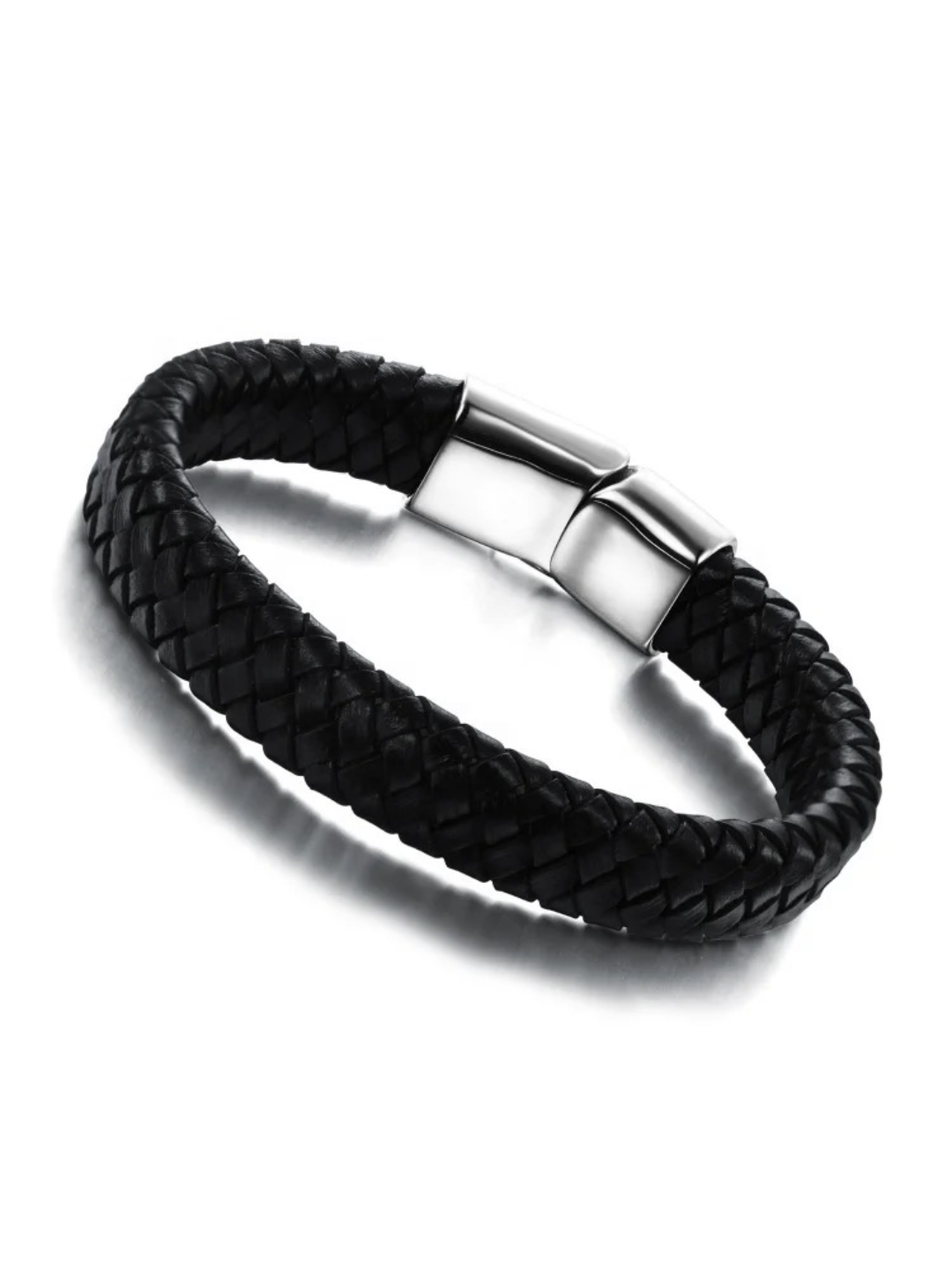 YouBella Bracelets for Men and Boys Black Leather Bracelet for Men | European Hot Retro Style Leather Band Bracelets for Men | Birthday Gift for Men and Boys Anniversary Gift for Husband