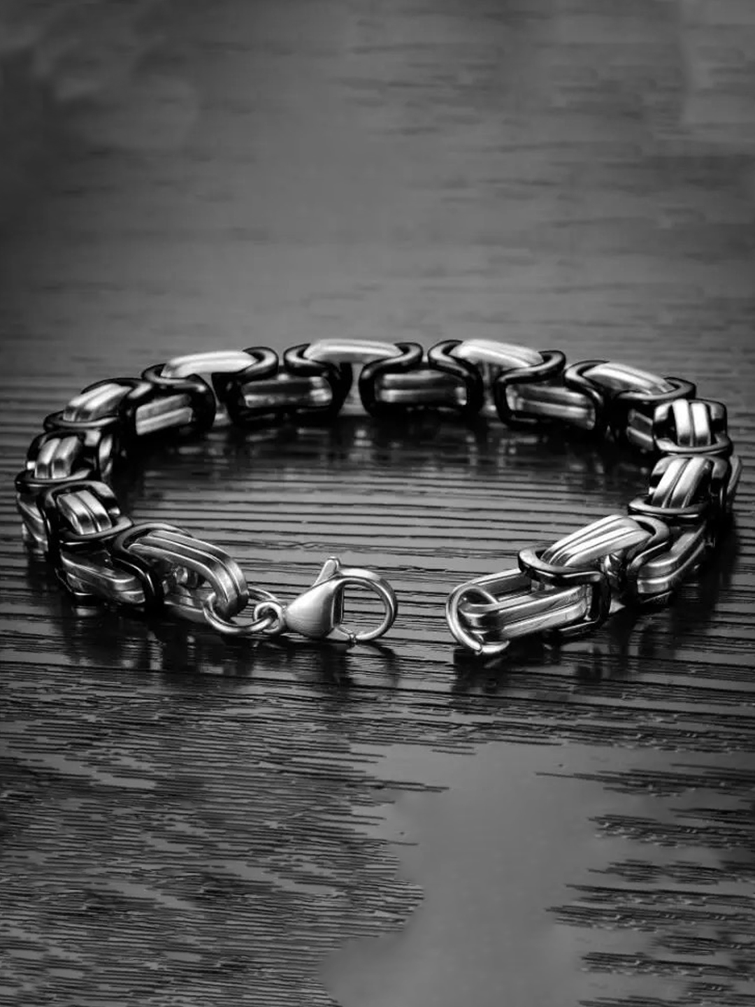 YouBella Bracelets for Men and Boys Black Leather Bracelet for Men | European Hot Retro Style Leather Band Bracelets for Men | Birthday Gift for Men and Boys Anniversary Gift for Husband