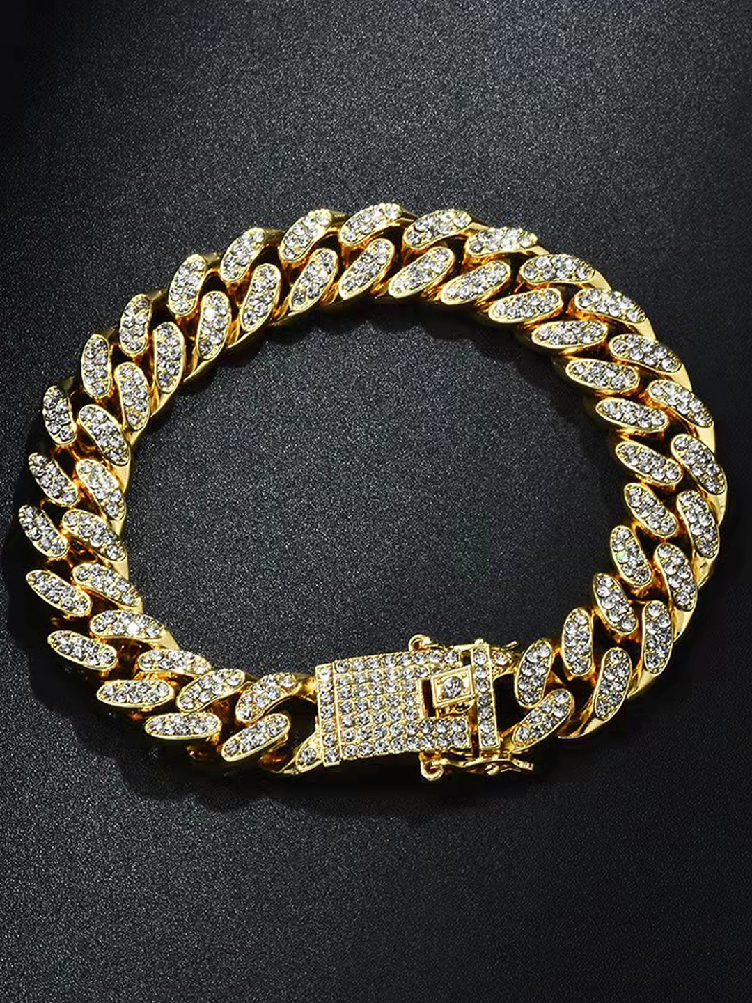 YouBella Jewellery for Men Stylish Celebrity Inspired Cuban Bracelets for Men and Boys