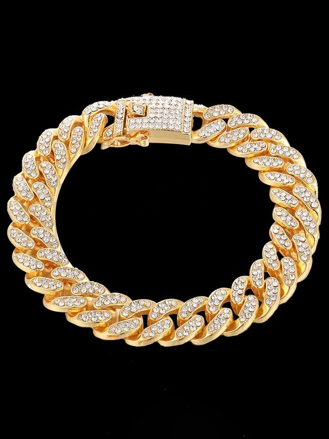 YouBella Jewellery for Men Stylish Celebrity Inspired Cuban Bracelets for Men and Boys