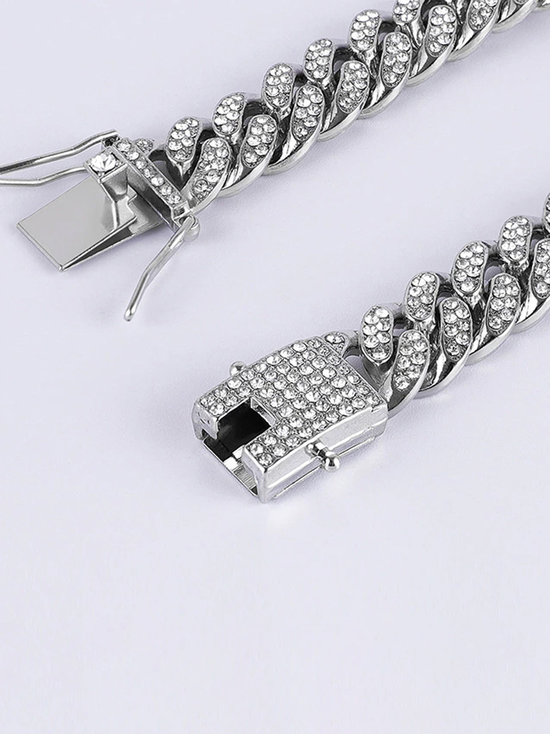 YouBella Jewellery for Men Stylish Celebrity Inspired Cuban Bracelets for Men and Boys