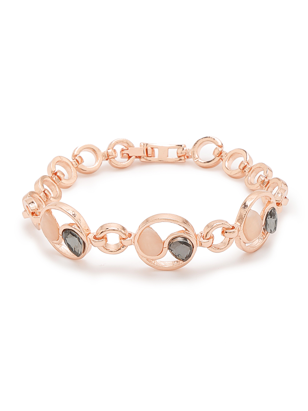 YouBella Jewellery for women Gold Plated Bracelet for Women and Girls (Gold) (YBBN_92170)