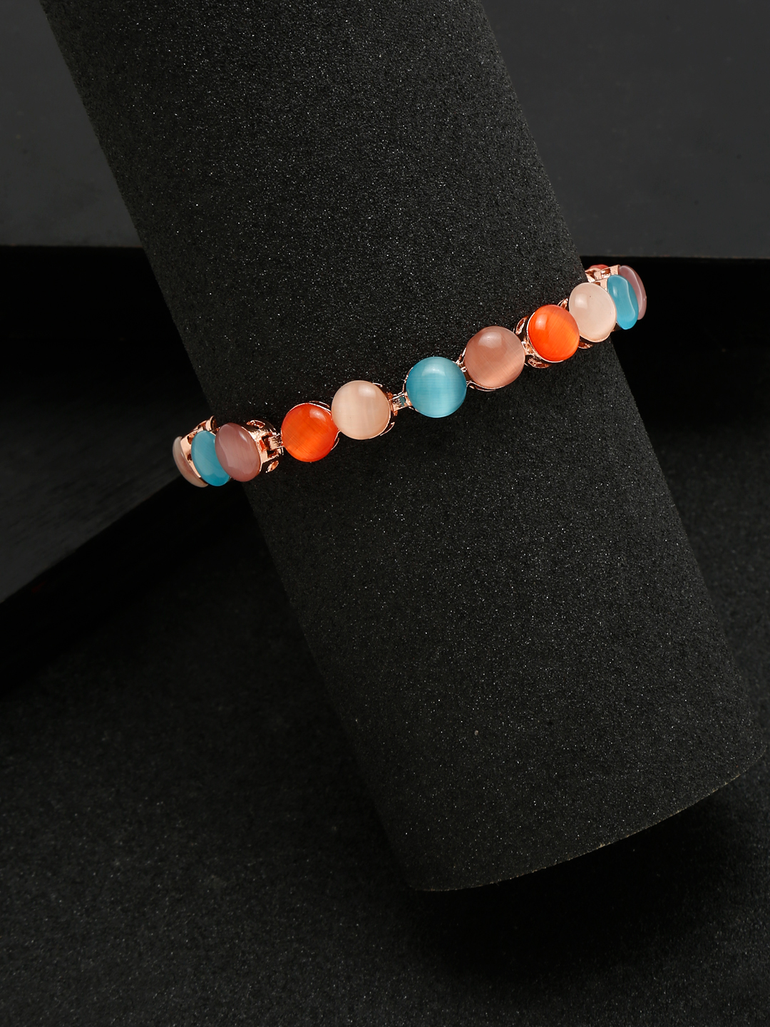 YouBella Jewellery for women Gold Plated Bracelet for Women and Girls (Multi) (YBBN_92171)