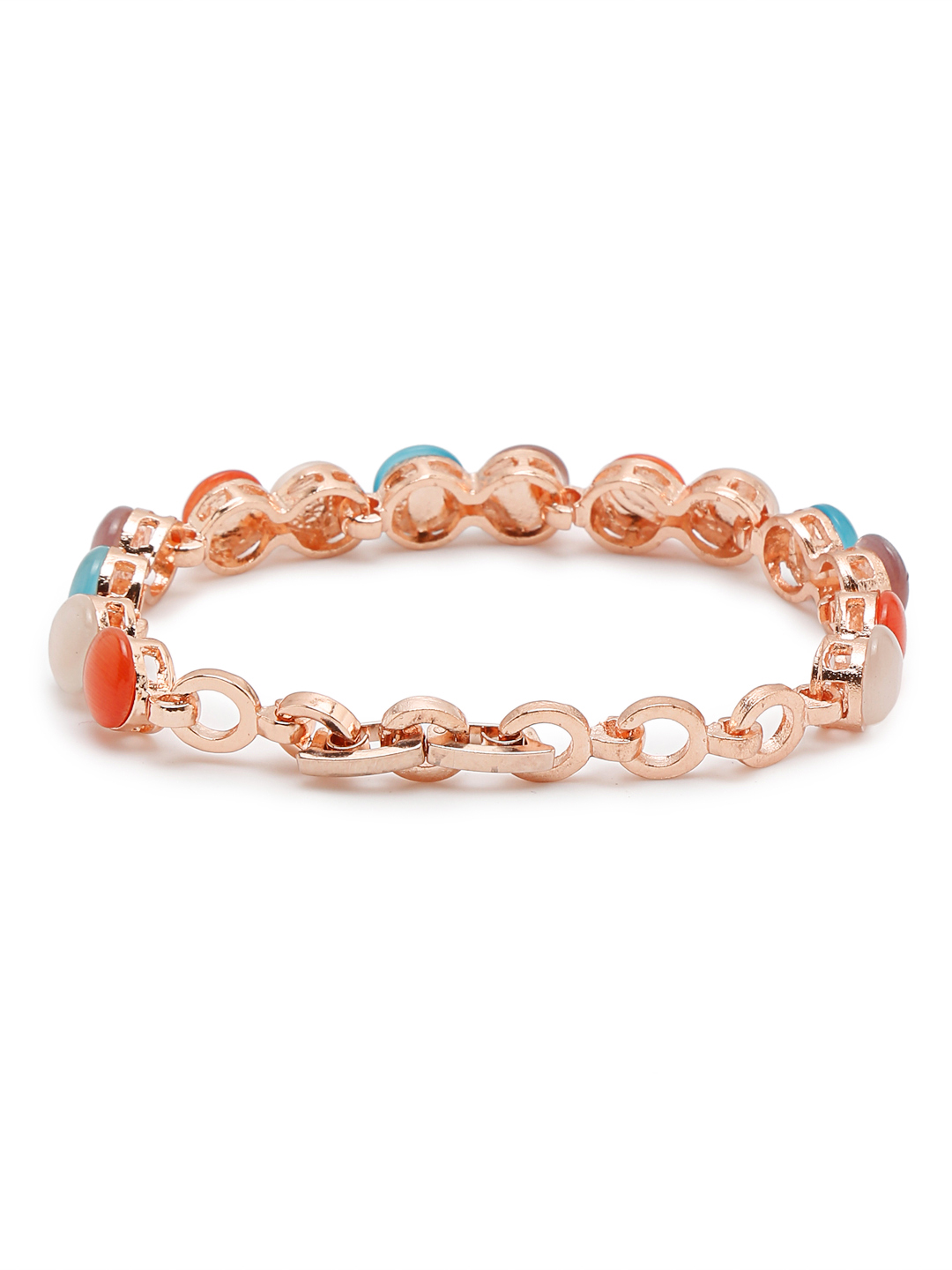 YouBella Jewellery for women Gold Plated Bracelet for Women and Girls (Multi) (YBBN_92171)