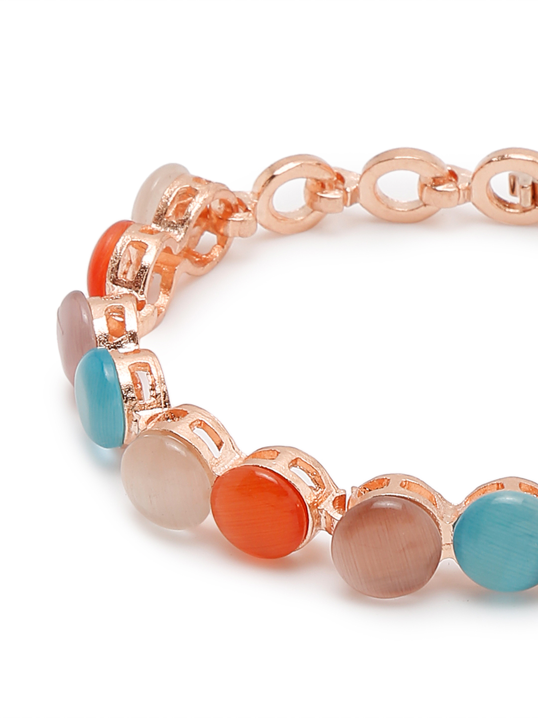 YouBella Jewellery for women Gold Plated Bracelet for Women and Girls (Multi) (YBBN_92171)