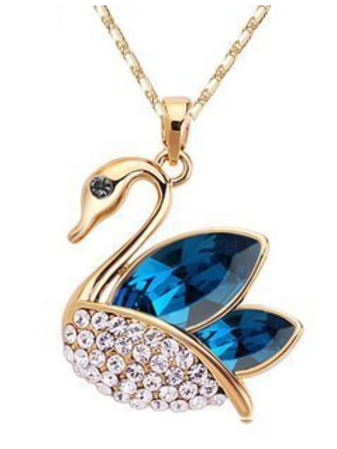 Valentine Gifts : YouBella Jewellery Valentine Collection Crystal Combo of Pendant Necklace Set and Bangle Bracelet for Girls and Women