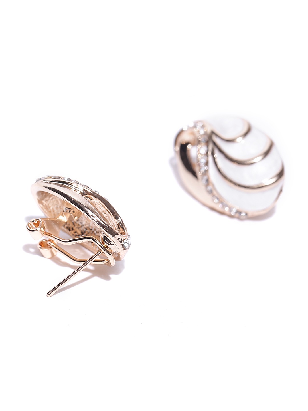 Youbella Crystal Gold Combo Of Pendant Necklace Set, Bangle Bracelet & Earrings For Women And Girls
