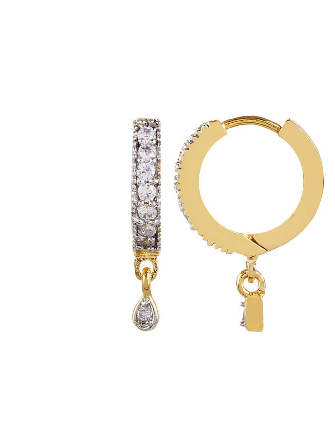 YouBella Jewellery Drop Gold Plated Bali Earrings for Women