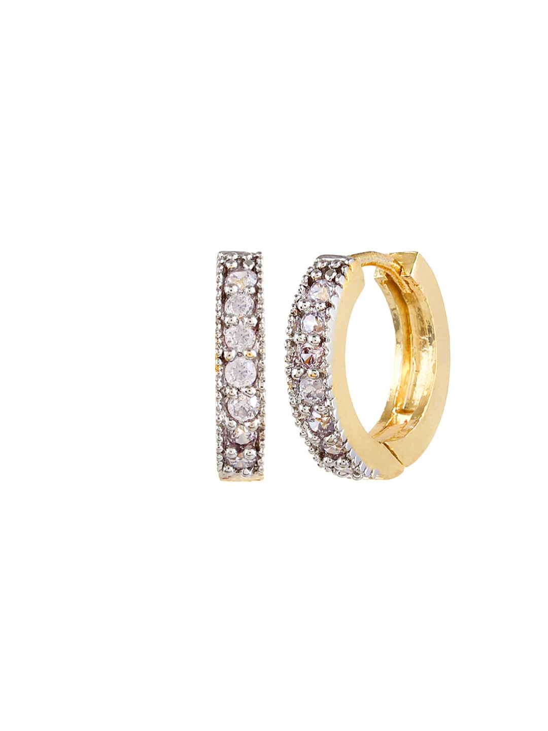 YouBella Combo of Fancy Drop and Gold Plated Bali Earrings