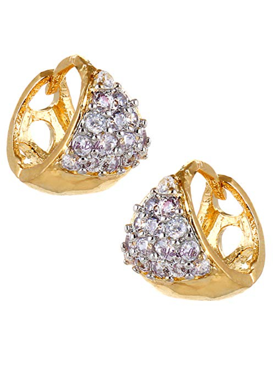 YouBella Gold Plated Bali Earrings