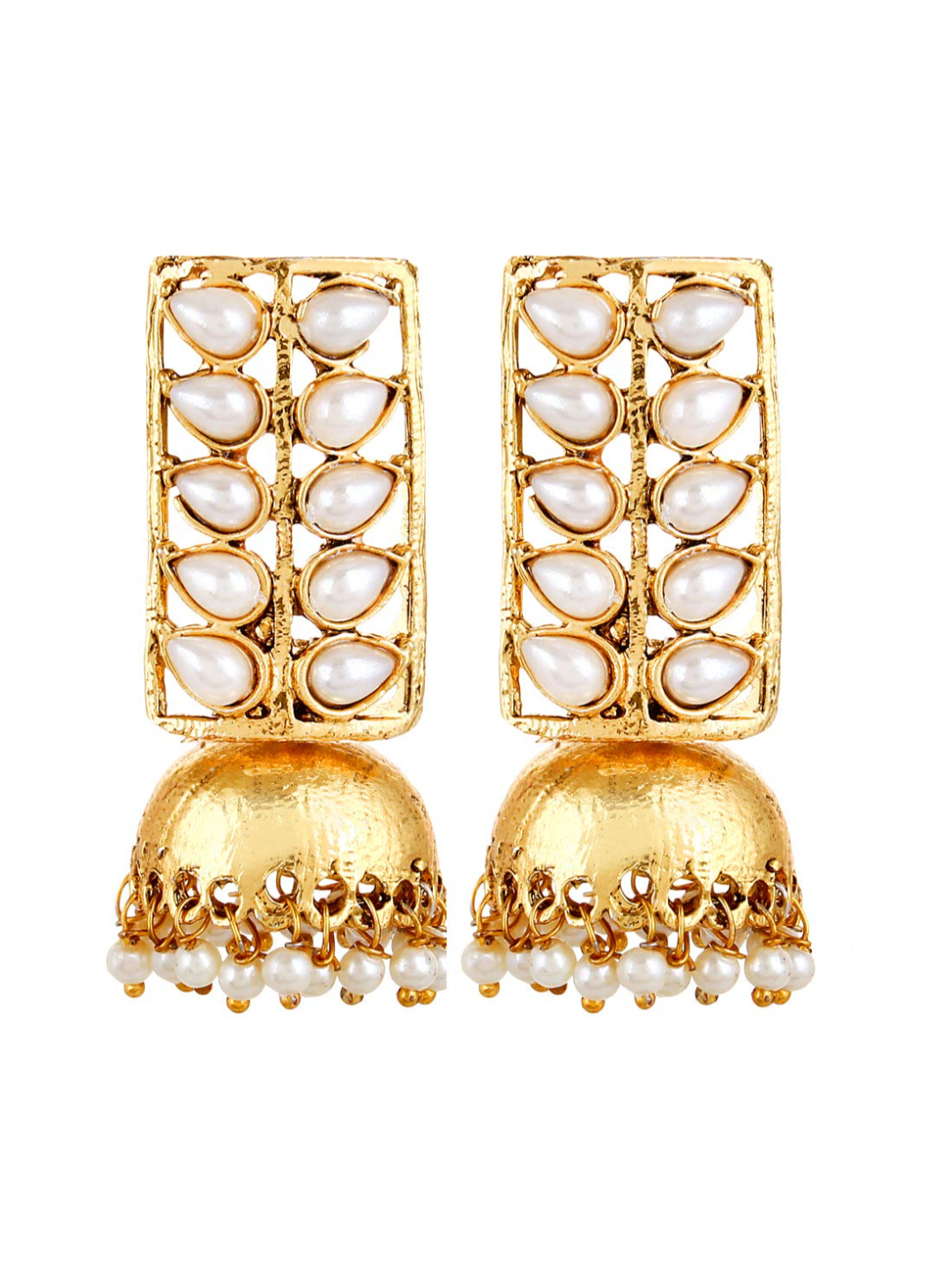 YouBella Jewellery Pearl Jhumki Earrings For Girls and Women