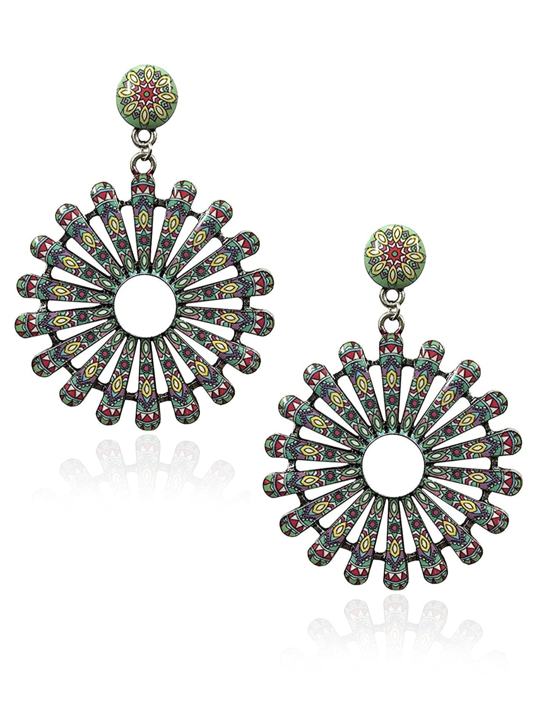 YouBella Jewellery Valentine Collection Bohemian Earrings for Girls and Women