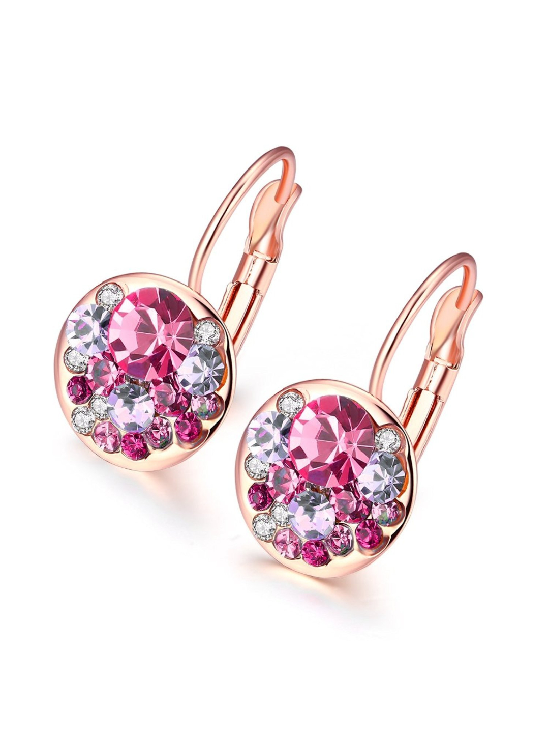 YouBella AAA Swiss Zircon Gold-Plated Earrings for Women