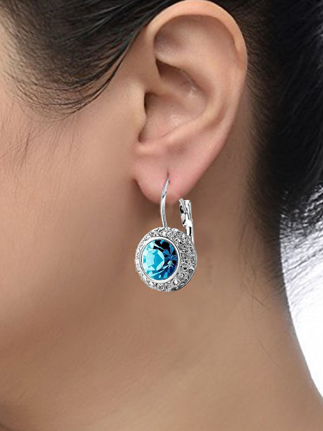 YouBella Green Gold Plated Fancy Party Wear Earrings for Women