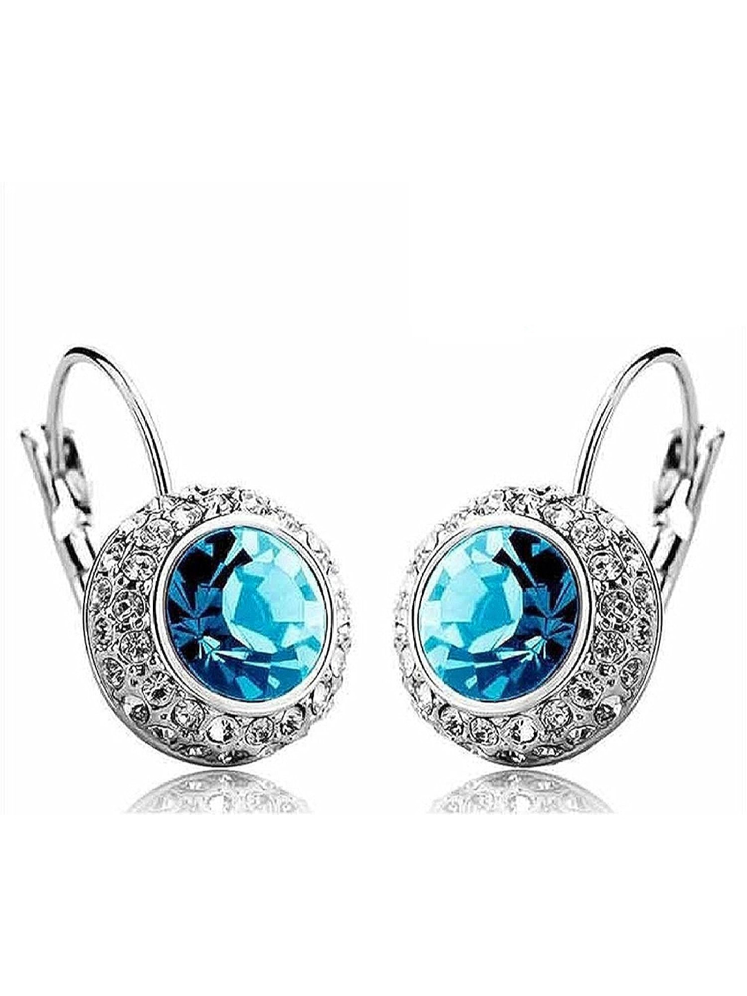 YouBella Green Gold Plated Fancy Party Wear Earrings for Women