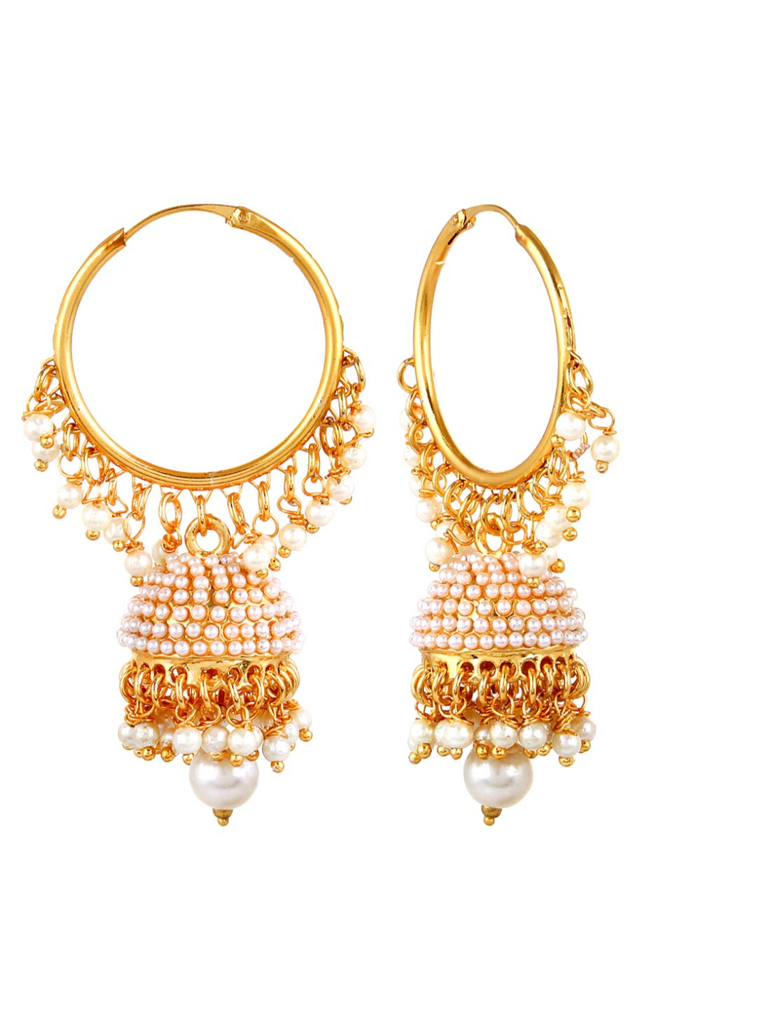 YouBella Earrings for women stylish Jewellery Traditional Jhumka / Jhumki Earrings for Girls and Women