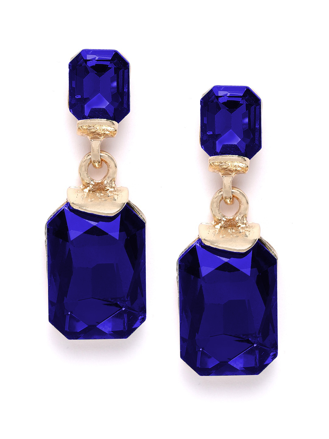 YouBella Jewellery Valentine Collection Earrings for Girls and Women (Dark BLUE)