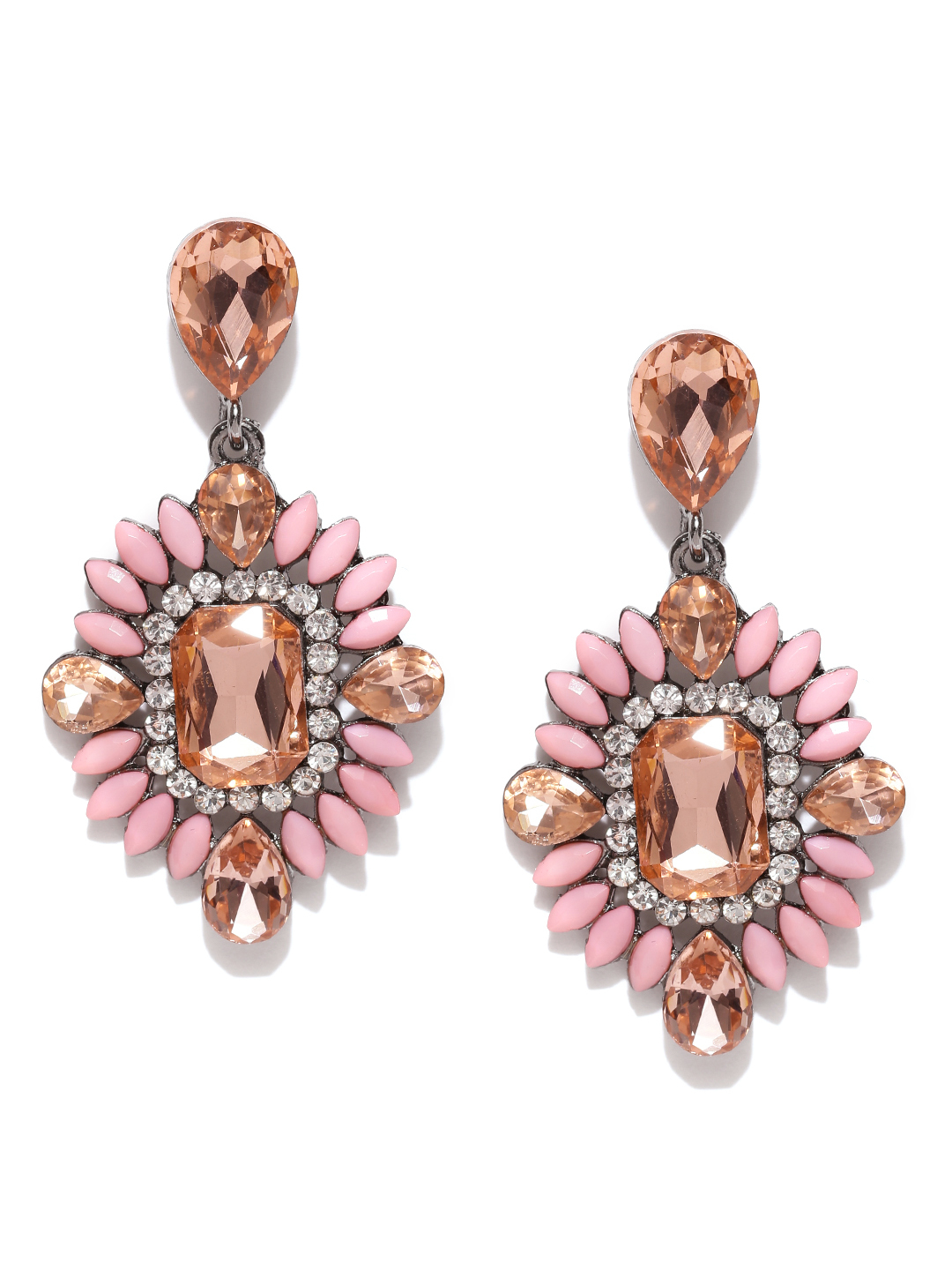 YouBella Jewellery Valentine Collection Earings Earrings for Girls and Women (PINK)