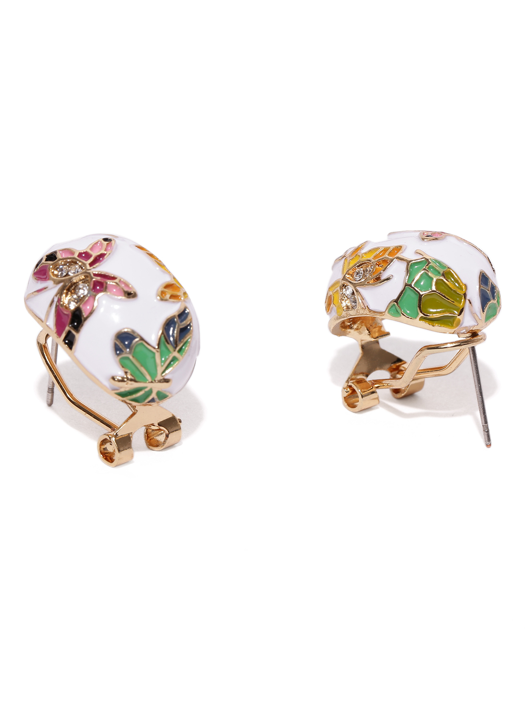YouBella Stylish Party Wear Jewellery Studs Earrings for Women (Multi-Colour)(YBEAR_31670)