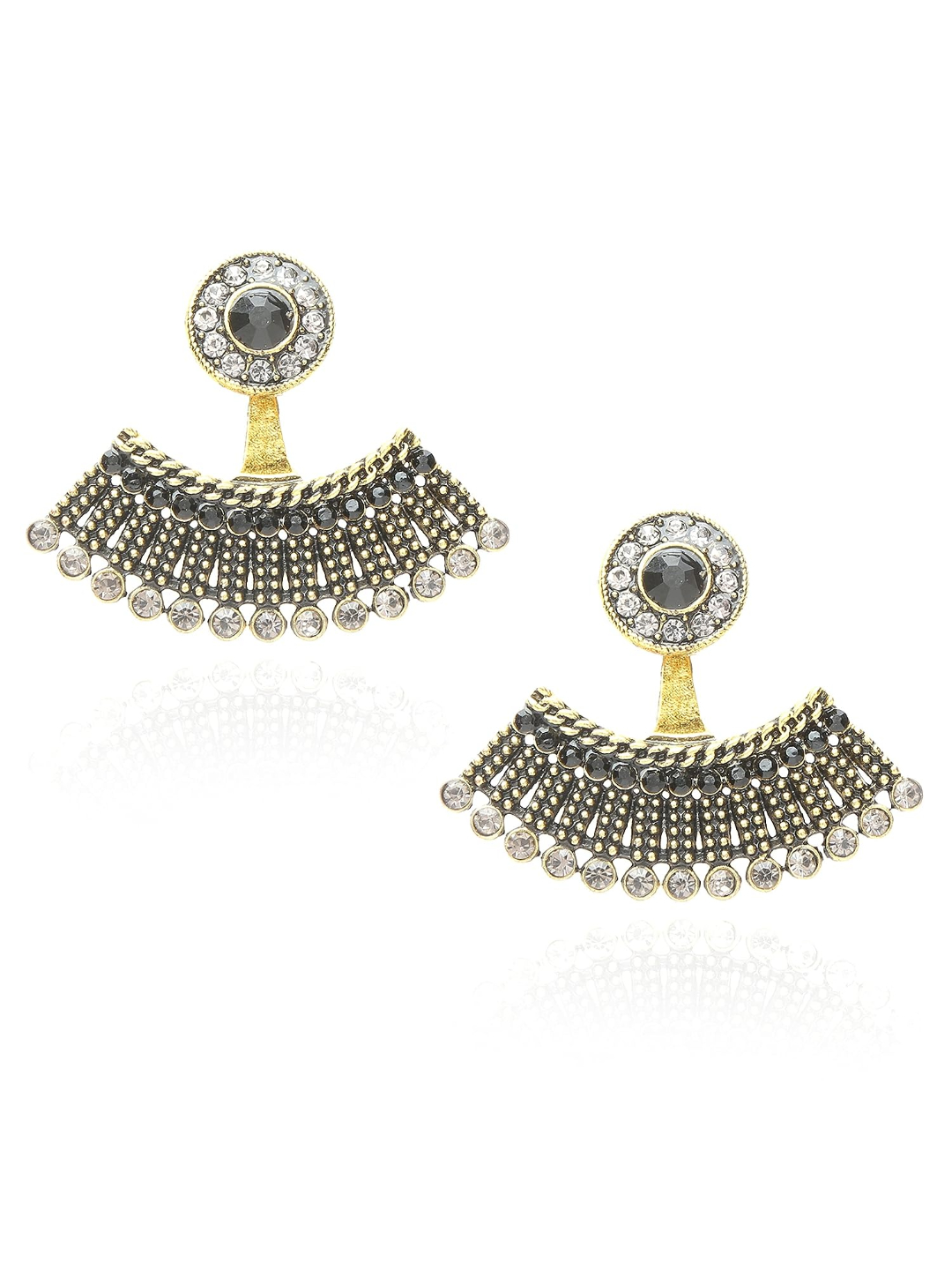 YouBella Jewellery Crystal Earrings For Girls and Women